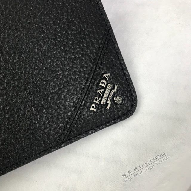 prada手包 普拉達十字紋牛皮手拿包 2NG05V PRADA經典熱賣男士手包  pyd2255